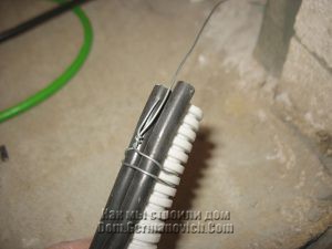 Сказка двух концов греющего кабеля и трубки для термодатчика